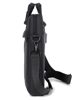 Protective Slim Laptop Shoulder Bag Mens Laptop Briefcase For Daily Business