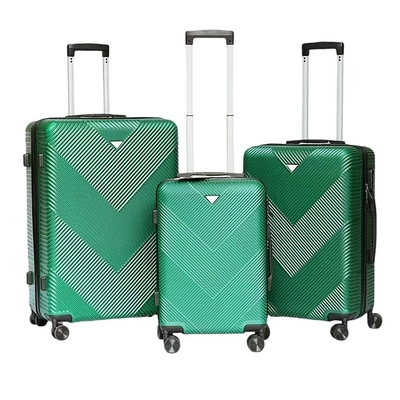 Wear Resisting Hard Travel Luggage With Normal Password Lock Spinner Wheels